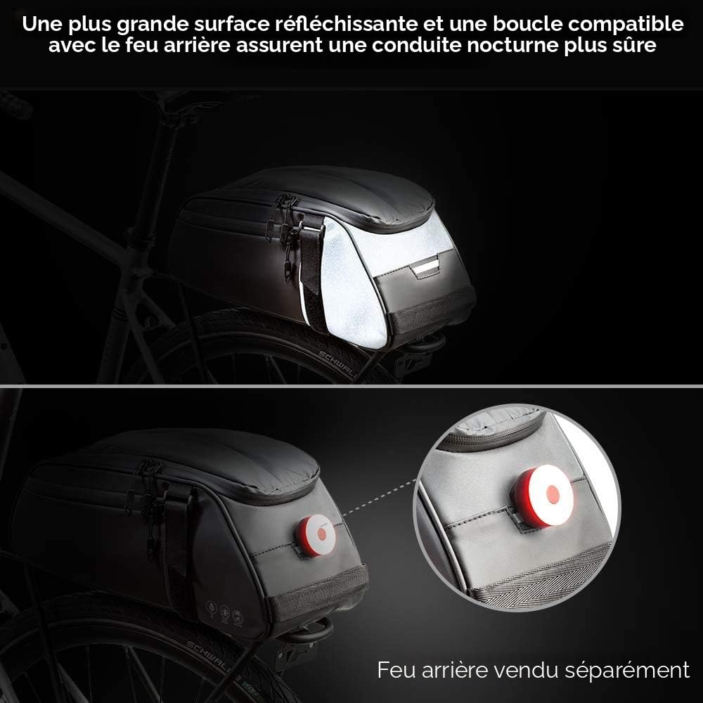 Jopassy Porte Bagage Vélo Porte-bagages Avec Logo Réfléchissant Jopassy Porte Bagage Vélo Porte-bagages Avec Logo Réfléchissant