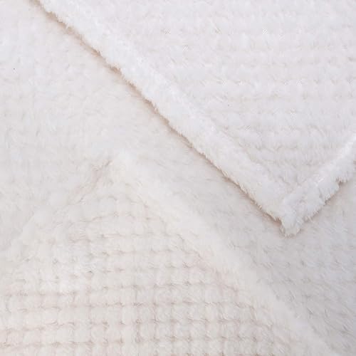 Miniatura 410 de Manta o manta mullida para bebé niña o niño, suave cálido y acogedor polar coral para bebé, bebé o recién nacido, manta de recepción para cuna, Blue