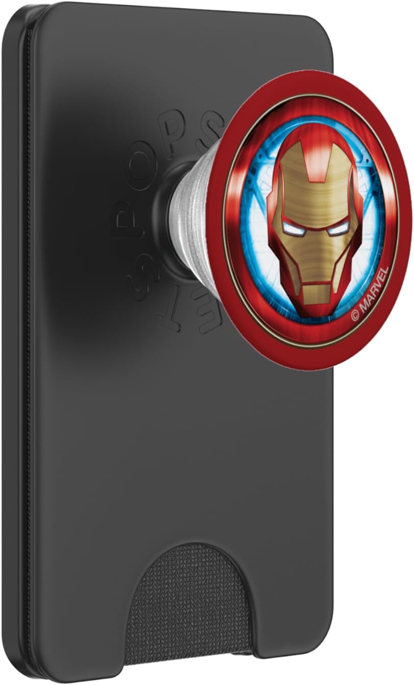 Marvel Iron Man Helmet Icon PopSockets PopWallet for MagSafe