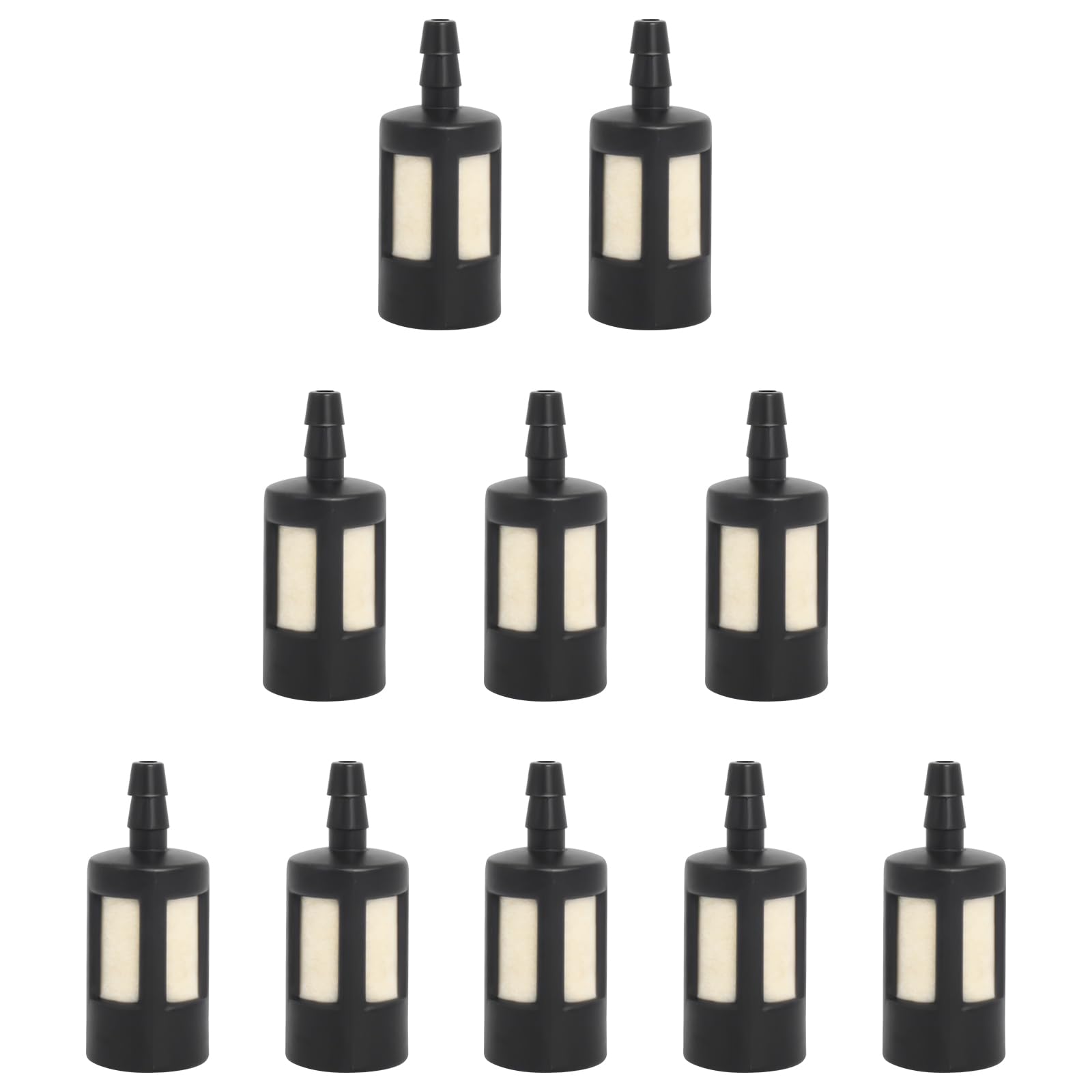 Podoy Fuel Filter Compatible with Stihl Poulan Husqvarna Zama ZF-1 ZF1 Chainsaw Trimmer Fits 1/8" ID Fuel Line (Pack of 10)