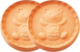 vensovo Terracotta Brown Sugar Keeper - Brown Sugar Bear with Multiple Uses for Food Storage Containers, Reusable and Keeps Sugars Soft, 2 Pack