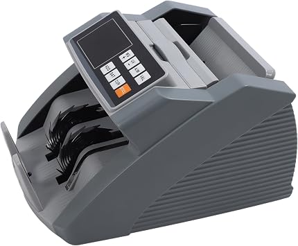 Money Counter Machine,High Speed MG UG IR Banknote Bill Detector with LCD Display Counterfeit Detection Bill Counter Cash Counter Money Counterfeit Detector for Store Mall (#3)