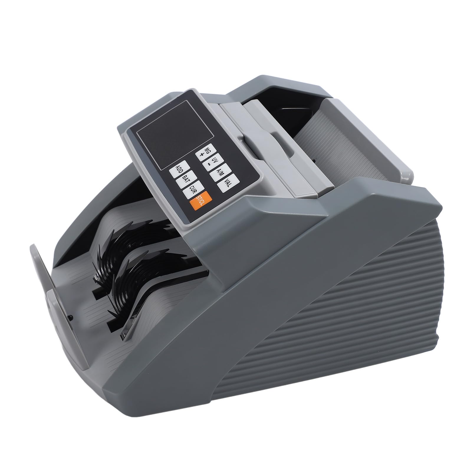 Macchina Contabanconote con Rilevamento IR MG UG, Alta velocità, Display LCD, Adatta per Negozi Commerciali (Spina UE 100‑240 V)