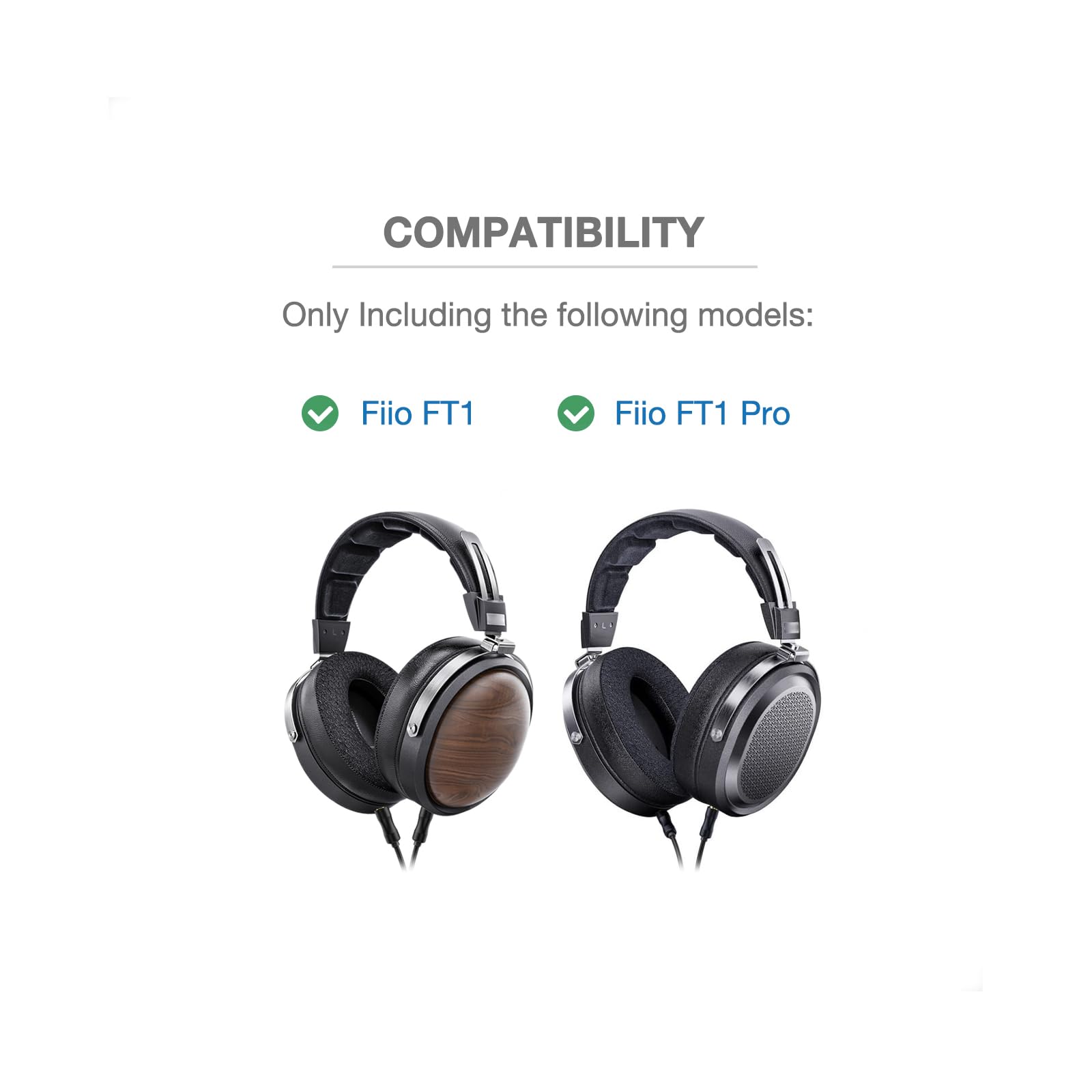 FIIO FT1 有線ヘッドホン 美品 dekoniaudio イヤーパッドつき FiiO（フィーオ） FIIO FT1 Black ヘッドホン 有線 密閉型 ウッド