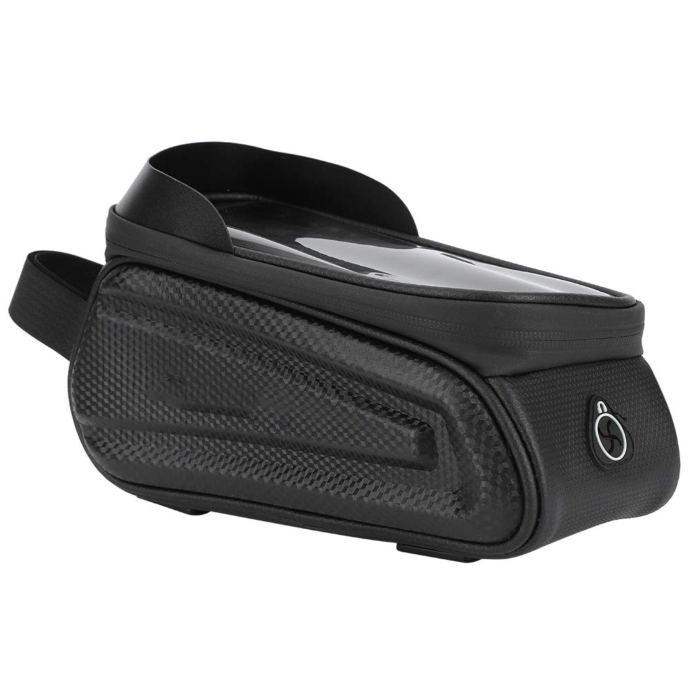 Bicycle Bag, Bicycles Phone Stand, Large Capacity With Headphone Jacks Hard Shell for Bicycle Mountain Bike