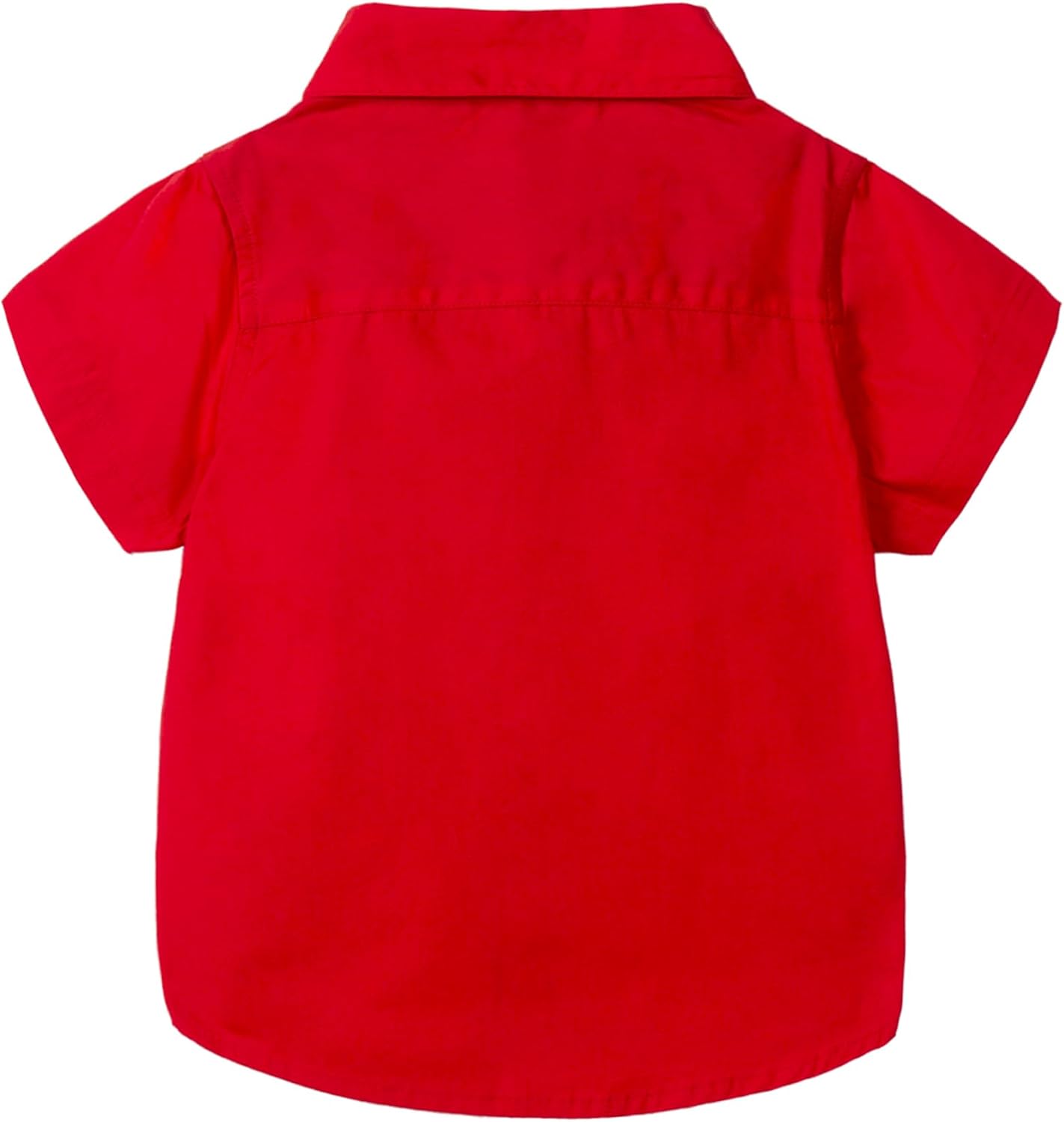 Mud Kingdom Little Boys Dress Shirts Short Sleeve Cute Summer