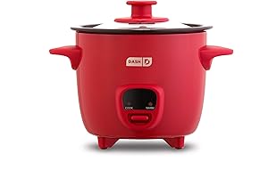 DASH Mini Heart Rice Cooker Steamer