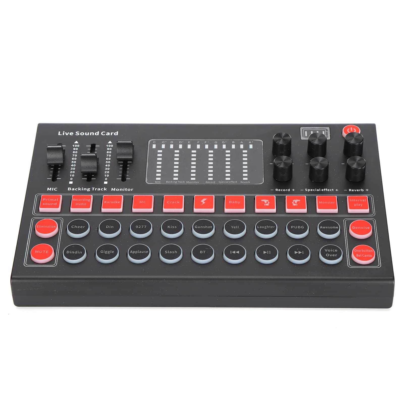 Cryfokt Set di Schede M9 con Segnale Stabile per Streaming Live, Regolazione Professionale della Sala, Interfaccia da 3,5 Mm, di Alta qualità per Software Vocale