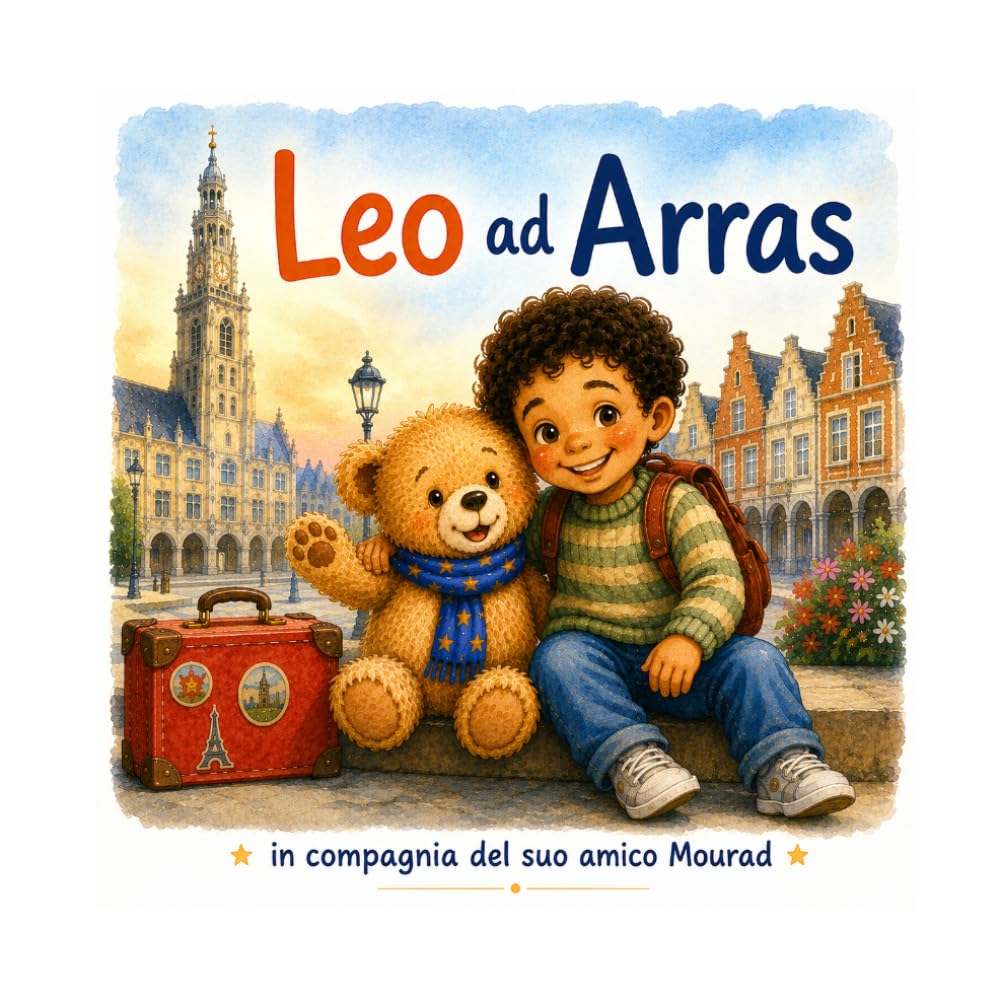 Léo ad Arras: N°9 - Un'avventura con il suo amico Mourad (Leo l’orsacchiotto visita la Francia)