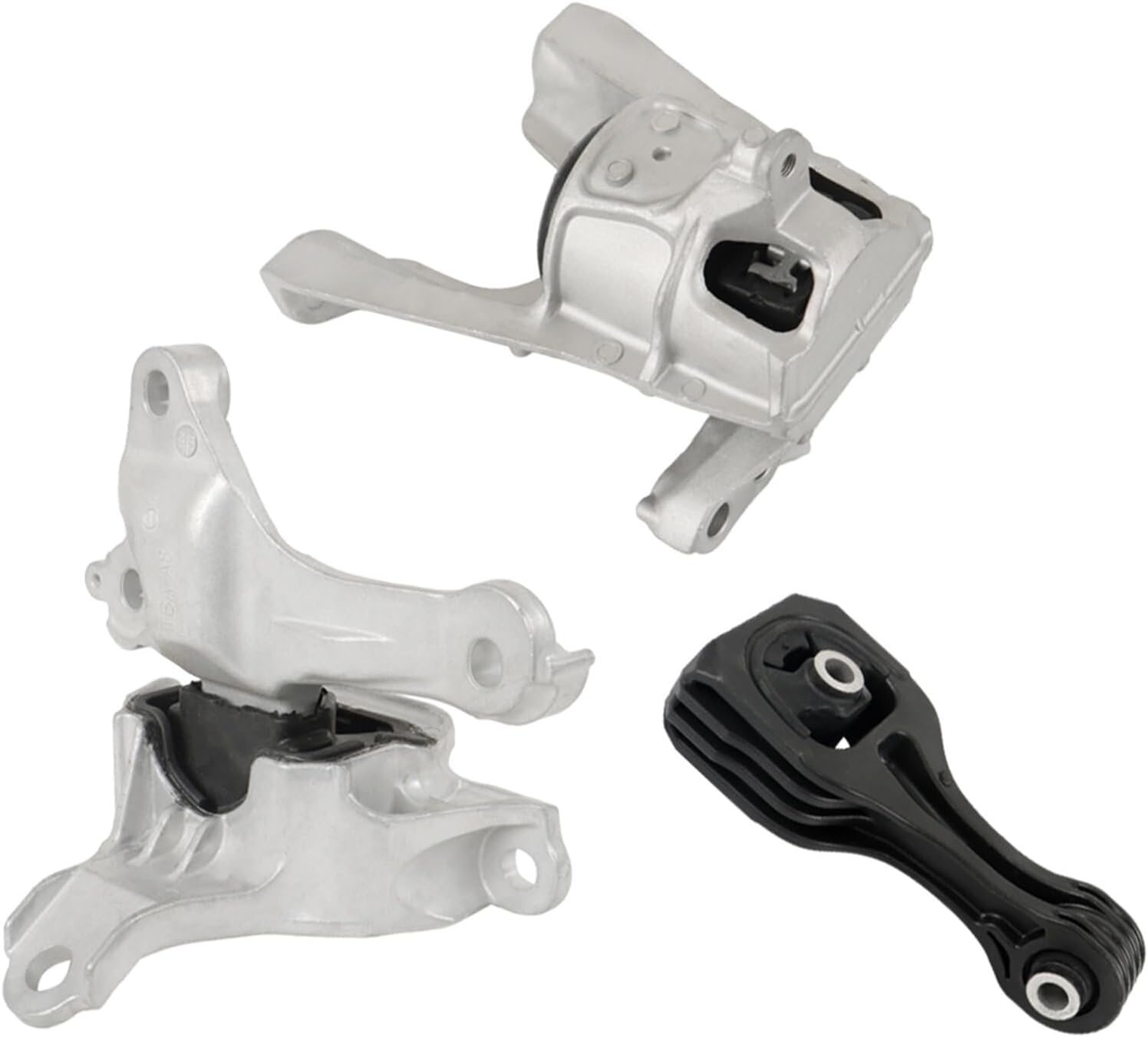 3Pcs Engine Motor & Transmission Mount Set Replacement for Civic 2.0L Auto Trans 2016 2017 2018 2019