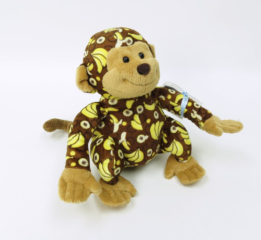 Webkinz Banana Print Monkey Plush Toy