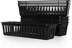 6PCS Spice Basket Storage Organizer for Kitchen Bathroom Garage