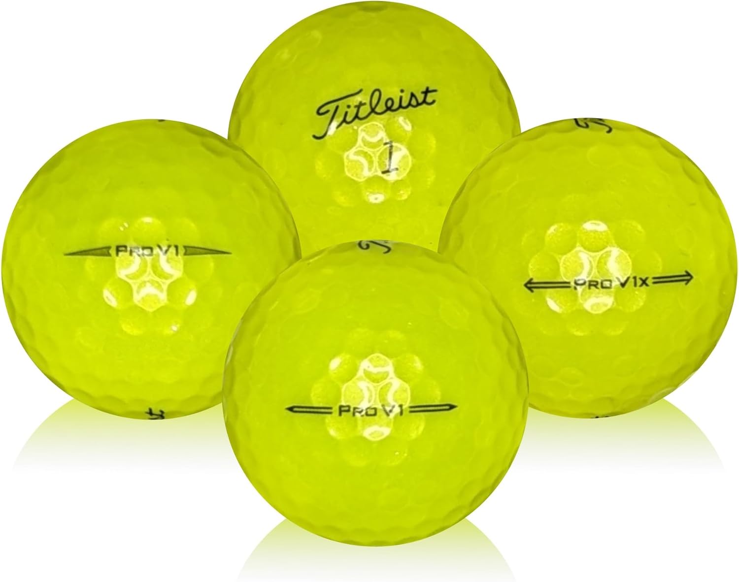 タイトリスト中古ゴルフボール プロV1 V1xイエロー タイトリスト PRO