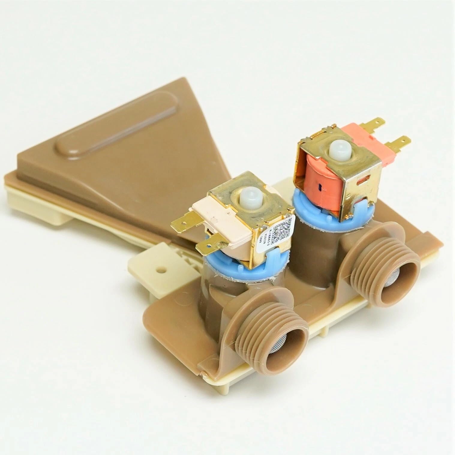 K-78863-3 Washing Machine Water Inlet Solenoid Valve Compatible with GE, Mabe Replaces Part 290D1316G009, WH13X26534, WH13X25296