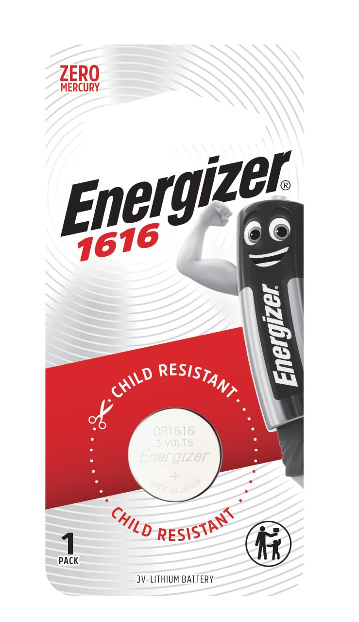 Energizer 1616 Lithium Coin battery Pack of 1