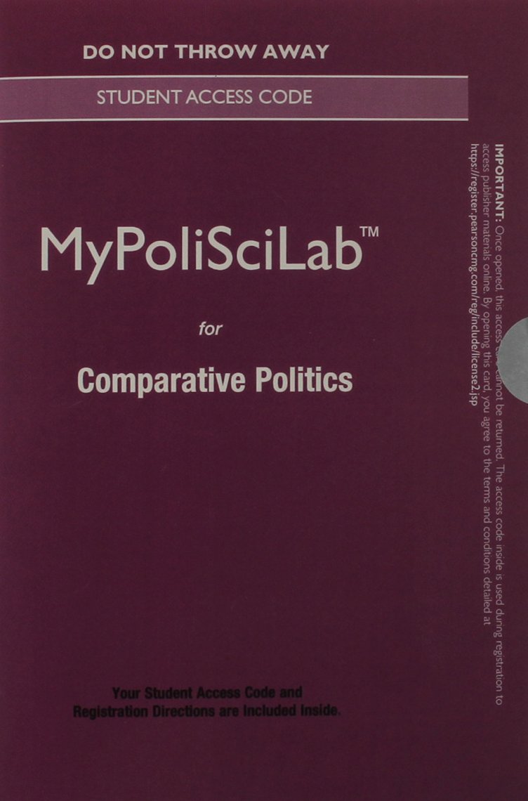 Comparative Politics, Countries and Concepts: Politics, Geography, Culture