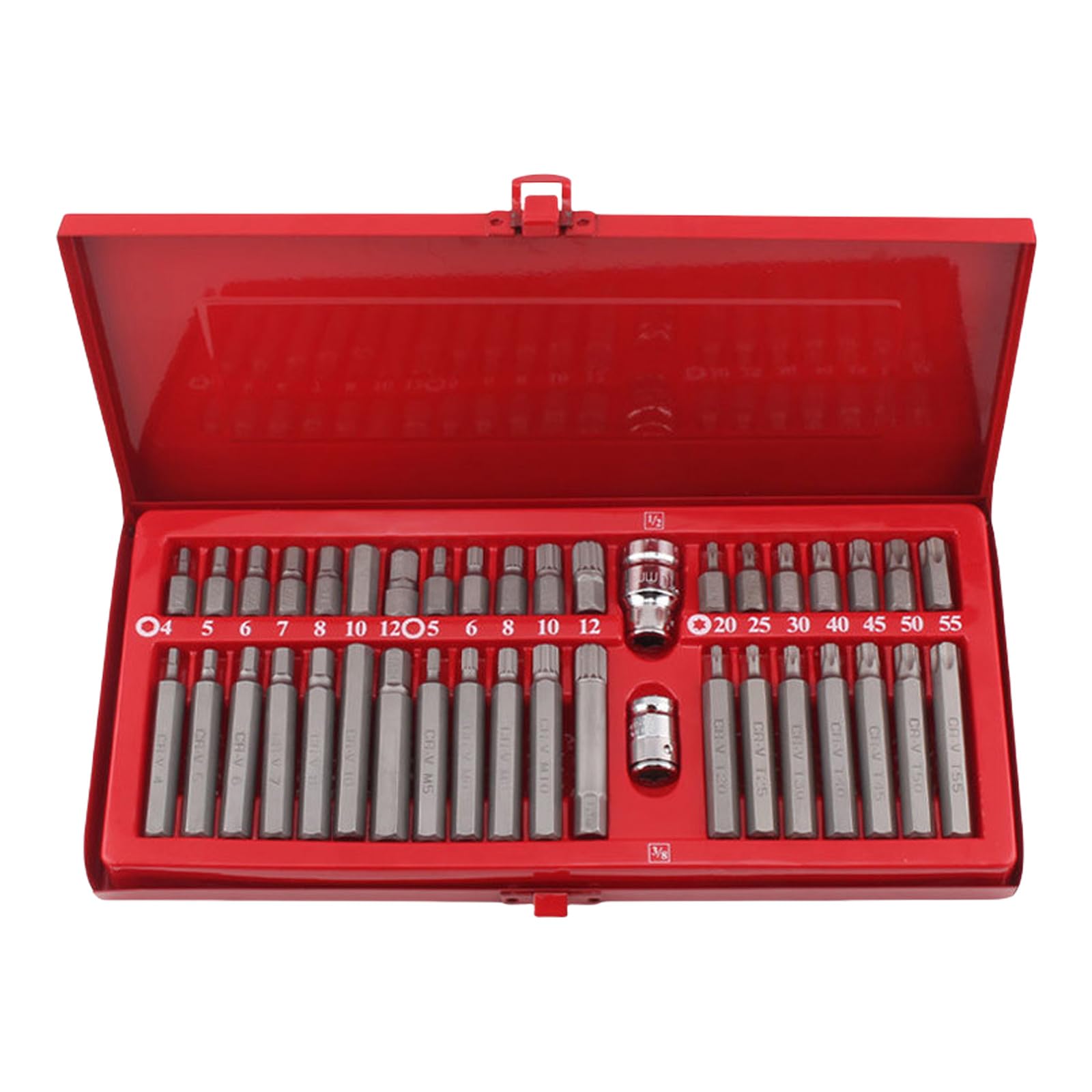 Msioytog B 40Piece Professional Grades Hexagonal Wrench Set Practical Carbon Steel Fastener Tool For Appliance Repair And Installation Star Screwdriver It Set With Socket Wrenches