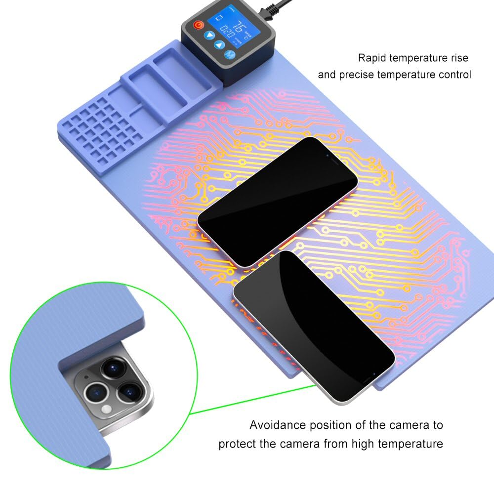 Heat Mat For Phone Repairs Workstation Large Controlled Hot Mat