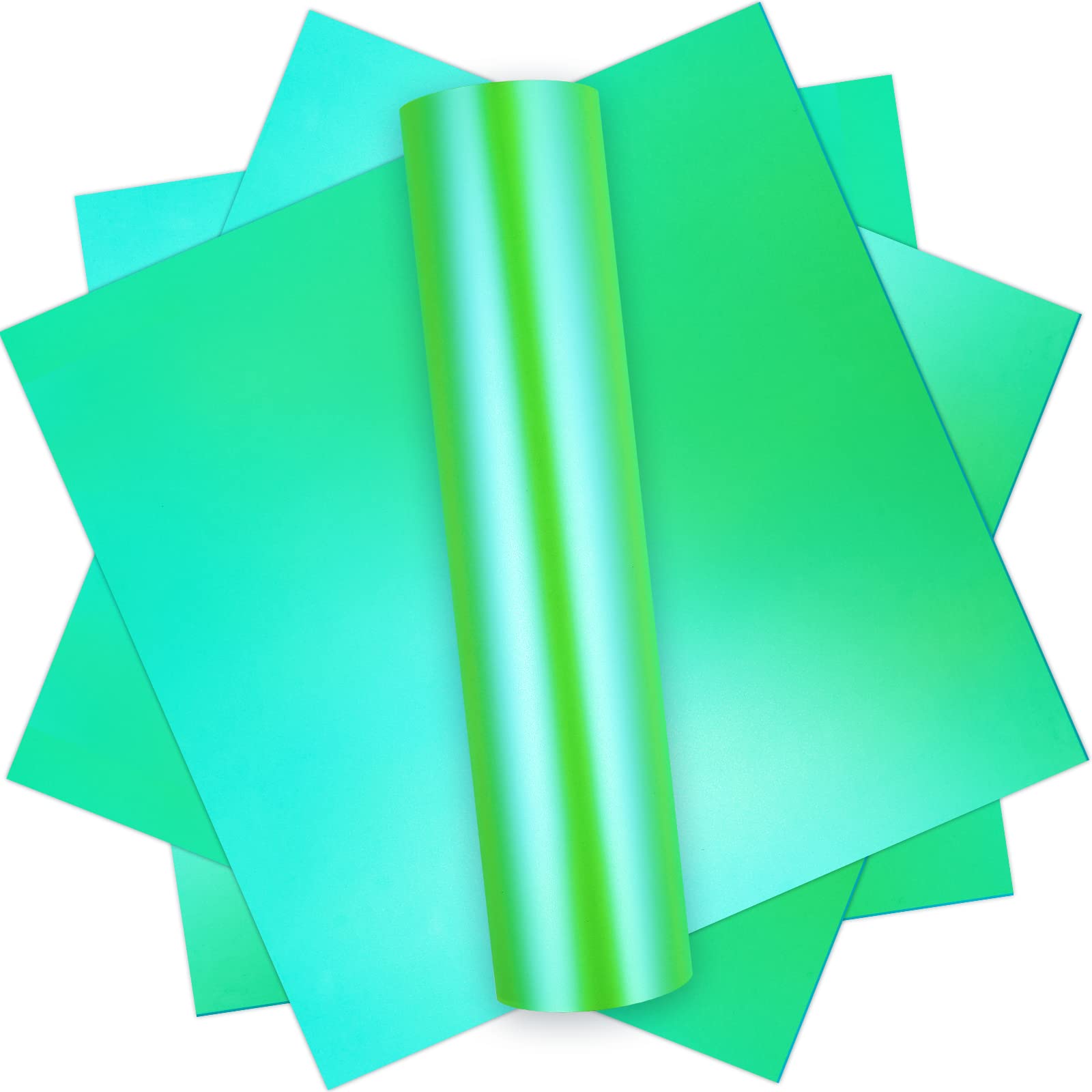 Amazon.com: GIRAFVINYL Matte Opal Vinyl 4Pcs Neon Green Permanent Vinyl for  cricut 12” x 12” Adhesive Vinyl Sheets for DIY Crafts,Home Decor : Tools &  Home Improvement