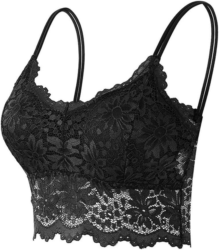 Strapless Top Women's Anti-slip Lace Beautiful Back Halter Wrap Bra Vest Thin