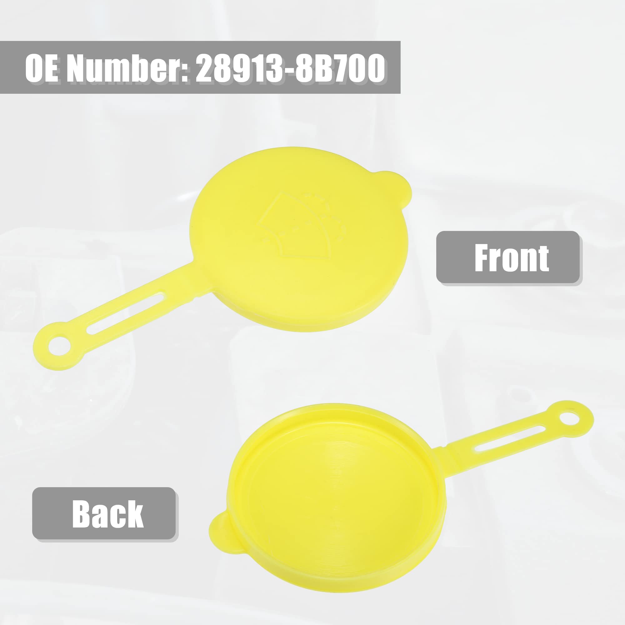 汎用魔法 Amazon.com: X AUTOHAUX 28913-8B700 Yellow Windshield Wiper