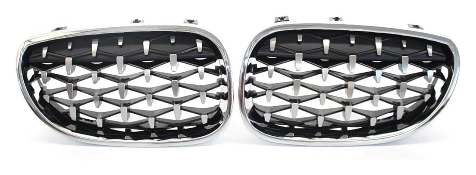 Double calandre avant BMW Série 5 E60 compatible modèles 2004 à 2009