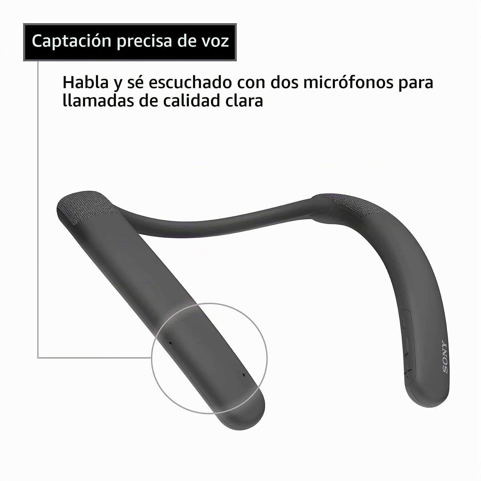 Sony SRS-NB10 Altavoz inalámbrico Bluetooth con banda para el