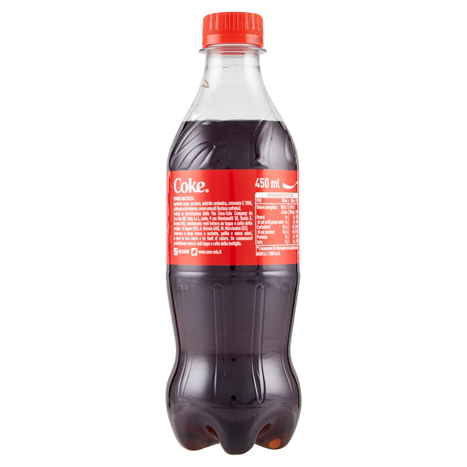 24 Botellas Coca Cola Original Teclas 450 ml Bibibita Freizante Bebida Clásica