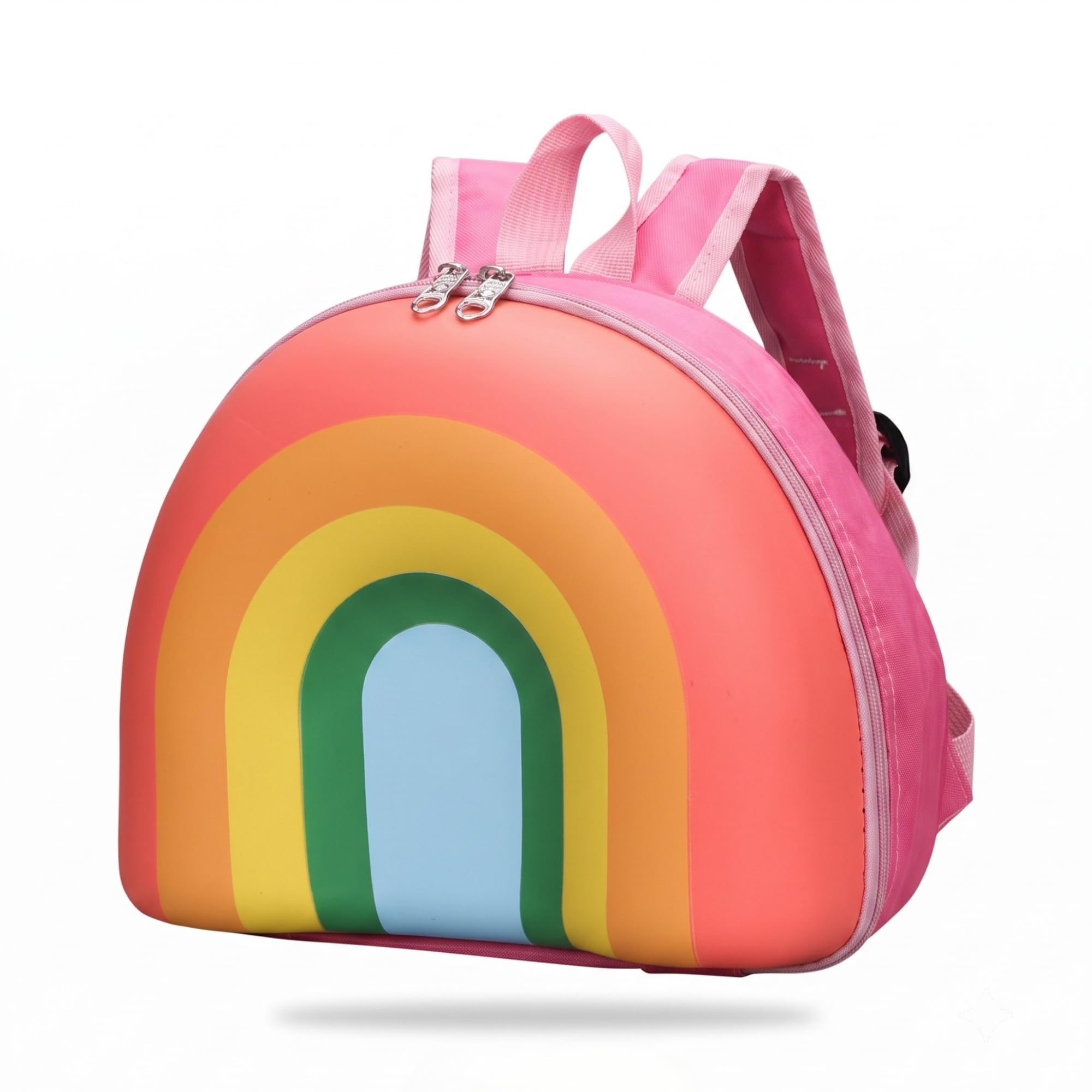 BEMBIKA Kindergarten Bag Korean Style kindergarten backpack Stylish School Bags For Kids curved shoulder straps Perfect Toddler Backpack Design (Candy Rainbow)-image-25