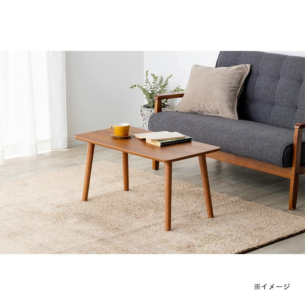 Amazon｜カインズ(CAINZ) テーブル チェリーオーク 幅80cm 奥行40cm 高
