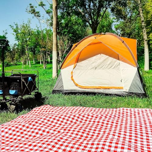 Carpa para Camping 2 Personas Naranja Ligera y Rápida miniatura 3