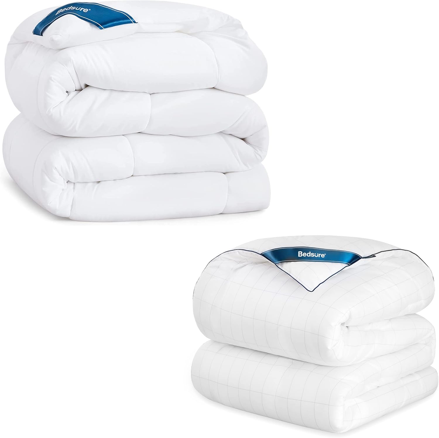 Bedsure 2 x 300GSM Queen Comforter Duvet Insert, Down