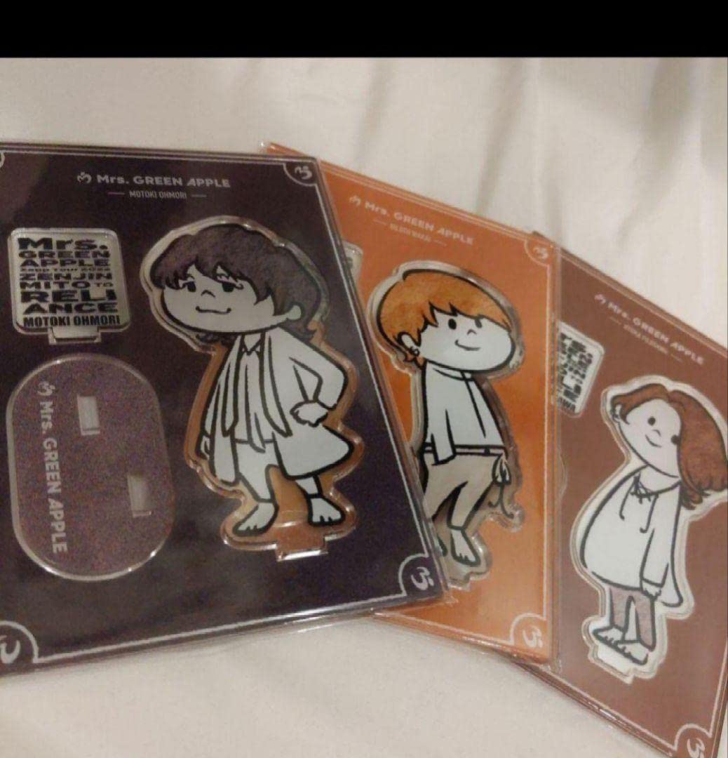 Mrs.GREENAPPLE アクリルマスコット3種 【公式通販】
