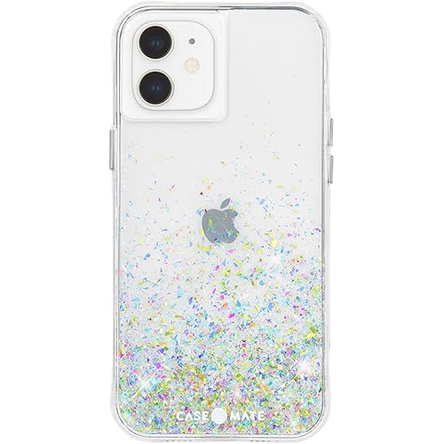 Case-Mate - Twinkle Ombre - Case for iPhone 12 Mini (5G) - 10 ft Drop Protection - 5.4 Inch -Confetti