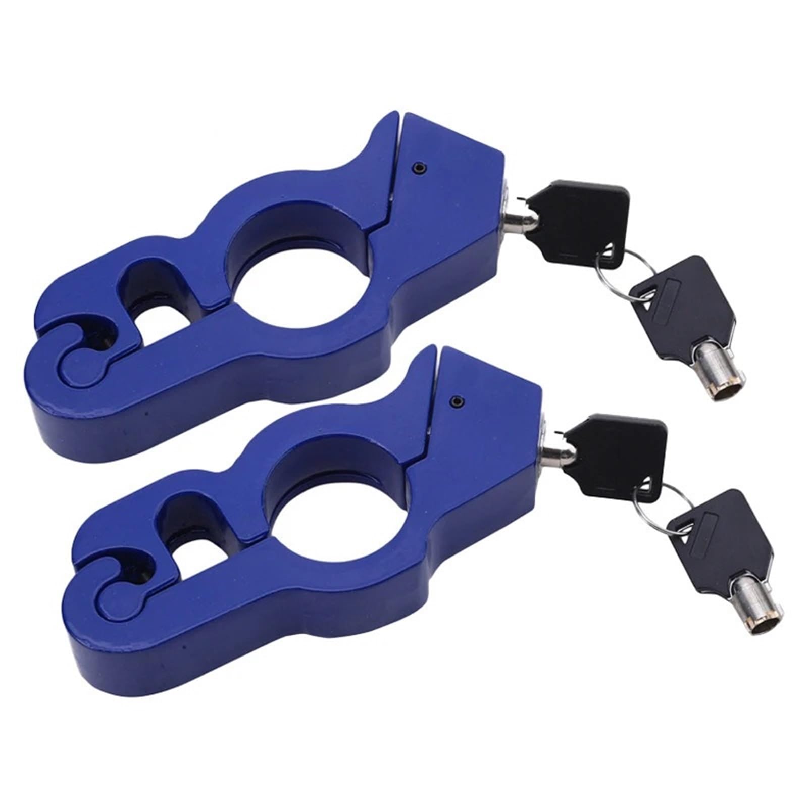Security Lock Motorcycle Handlebar Lock Brake Handle Solid Imitating Steal Brake Throttle Lock