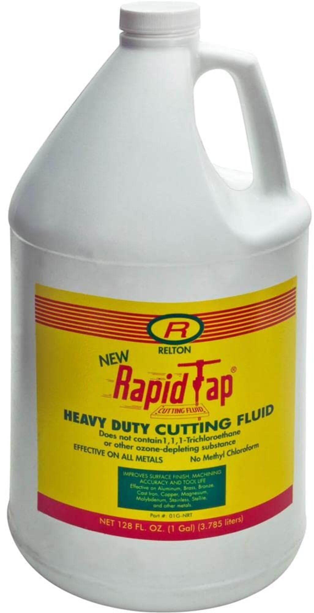 Relton Corp 01G-NRT New Rapid Tap Heavy Duty All-Metal Cutting Fluid, 1 gallon Bottle