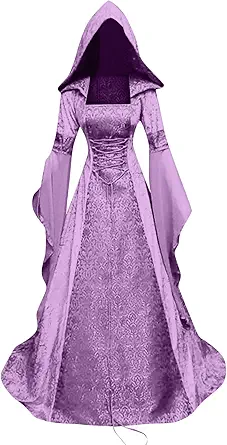 OIOLOYJM Renaissance Costume Women Medieval Sexy Plus Size Witch Vampire Gothic Halloween Costumes Woman 2025 Clothes Dresses