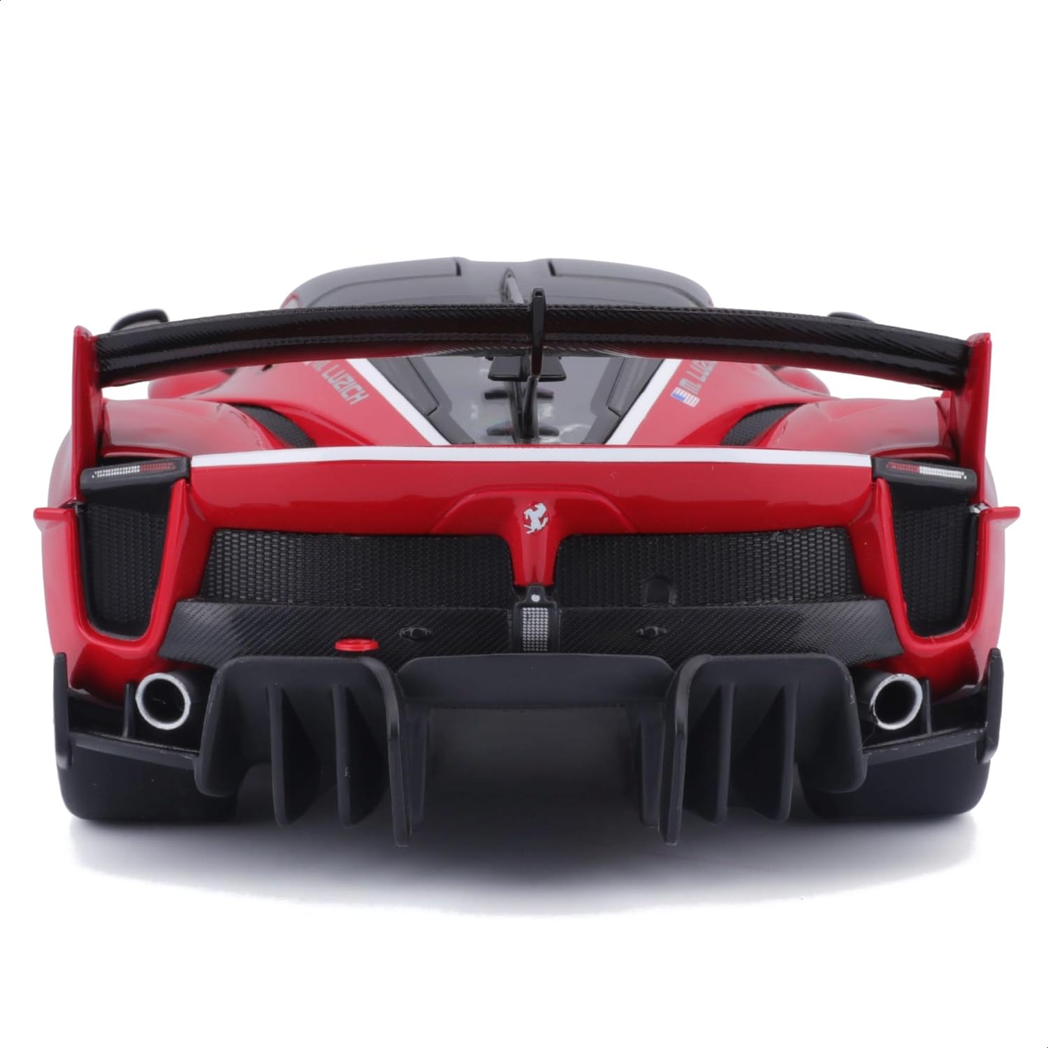 Bburago "Signature Serie Ferrari FXX-K EVO #54, rot - Supercar Modellauto 1:18 Die-Cast Originalgetreues Sammlerauto Spielzeugauto mit beweglichen Türen, Motorhaube & Kofferraum ab 14 (18-16908R)