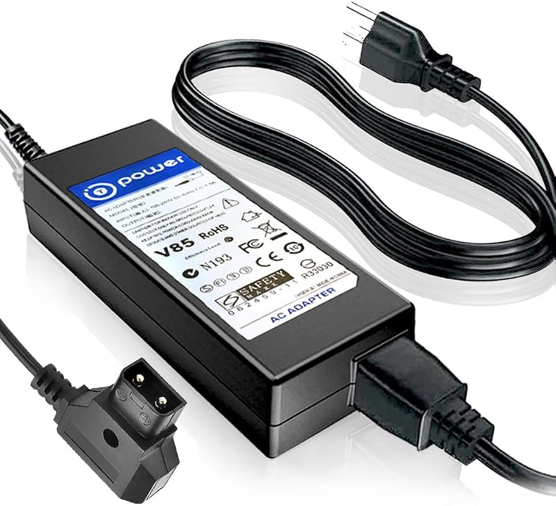 16.8V D-Tap Charger for NEEWER BP-95W BP-150WS BP-190WS V-Mount V-Lock Gold Mount Batteries, Sony Camcorders BP-U65 BP-U68 PMW-F55 PMW-F5 HDW-800P PDW-850 Class 2 Power Supply Ac Dc Adapter