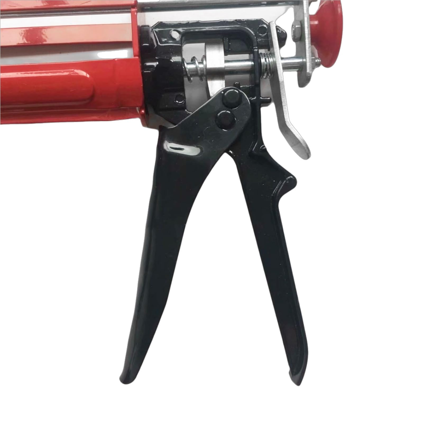 Pistola de calafateo de doble componente, para 400 ml/399.2 ml (relación de mezcla 1:1), pistola epoxi adhesiva de unión de panel, pistola de calafateo de silicona de doble componente que ahorra mano