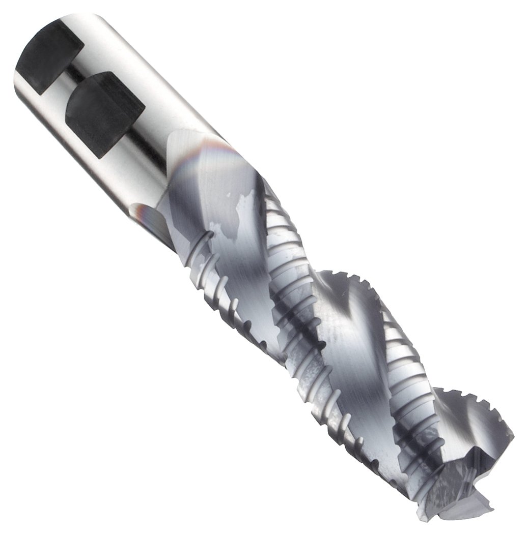 Niagara Cutter N42693 Cobalt Steel Square Nose End Mill, Weldon Shank