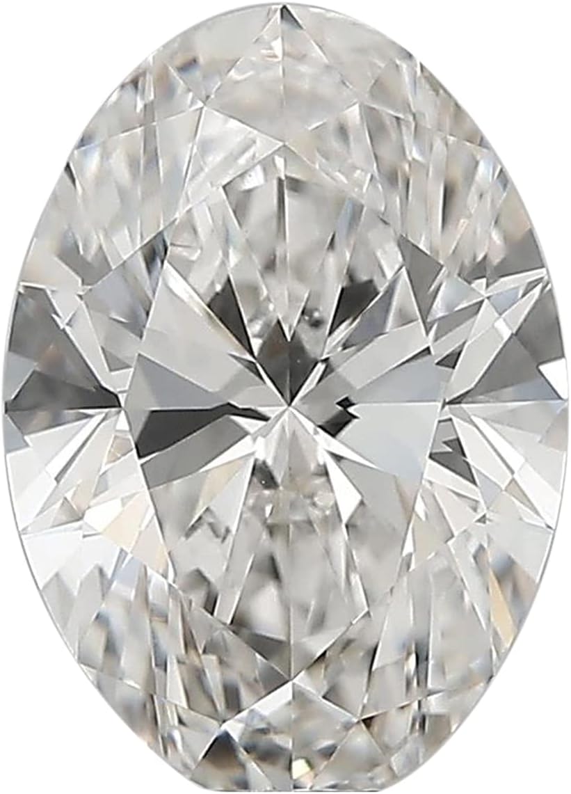 IGI Certified Laser Inscribed Loose Oval Cut Lab Grown Diamond (2.3ct, VS-SI G-H) For Engagement Ring, Pendant, Necklace, Earring