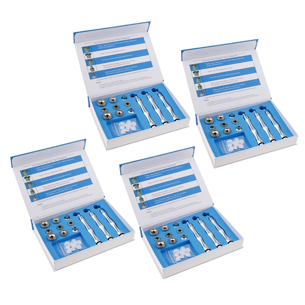 4x 9 Tipps 3 Zauberstäbe Baumwollfilter Diamant Mikrodermabrasion