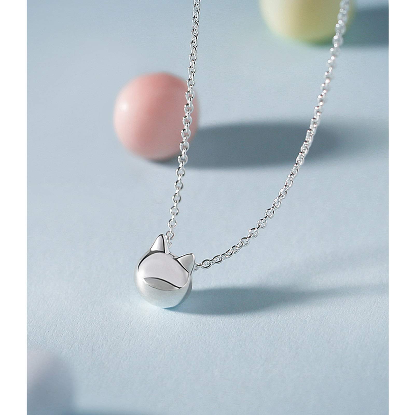 Collana Clavicola Di Lusso Con Ciondolo Cane E Gatto - Acciaio Inossidabile 604L, Design A Nodo Celtico, Unisex