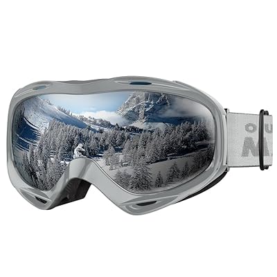 OutdoorMaster OTG Ski Goggles - Over Glasses Ski/Snowboard Goggles for Men, Women & Youth - 100% UV Protection