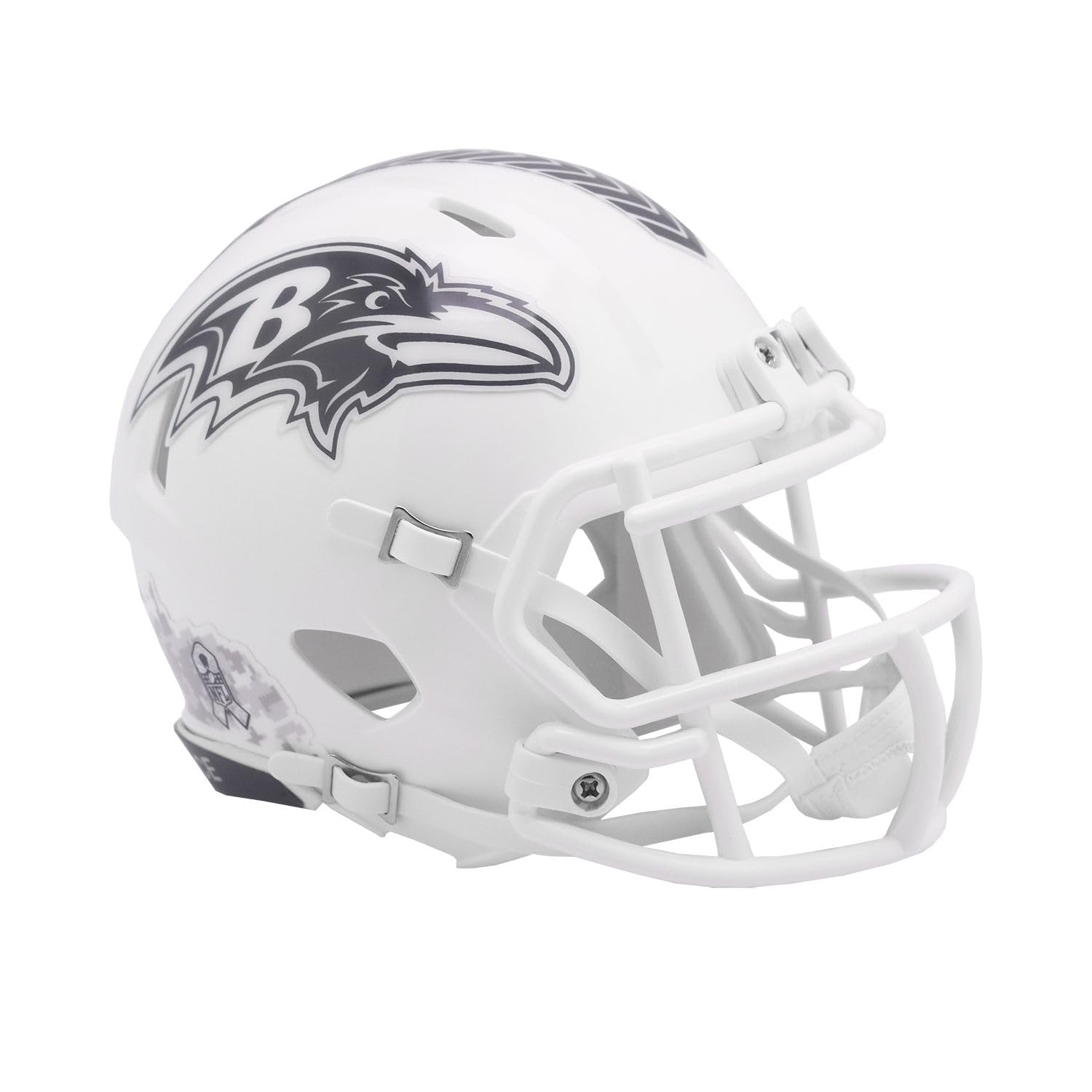 Riddell Baltimore Ravens 2024 NFL Salute to Service Speed Mini casco