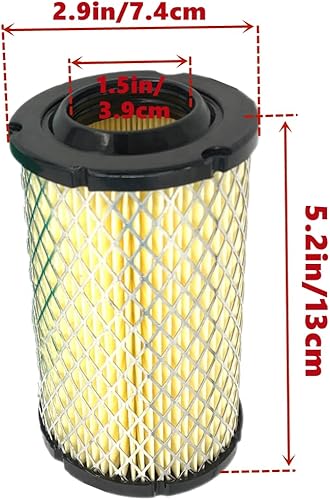 Miniatura 6 de 22 083 01-S XT1 LT42 Filtro de aire apto para Koh-ler 5400 Series KS530 17HP 18HP 19HP 19.5HP Motor Reemplazo 22 883 01-S1 C-Cadet XT1 cortacésped
