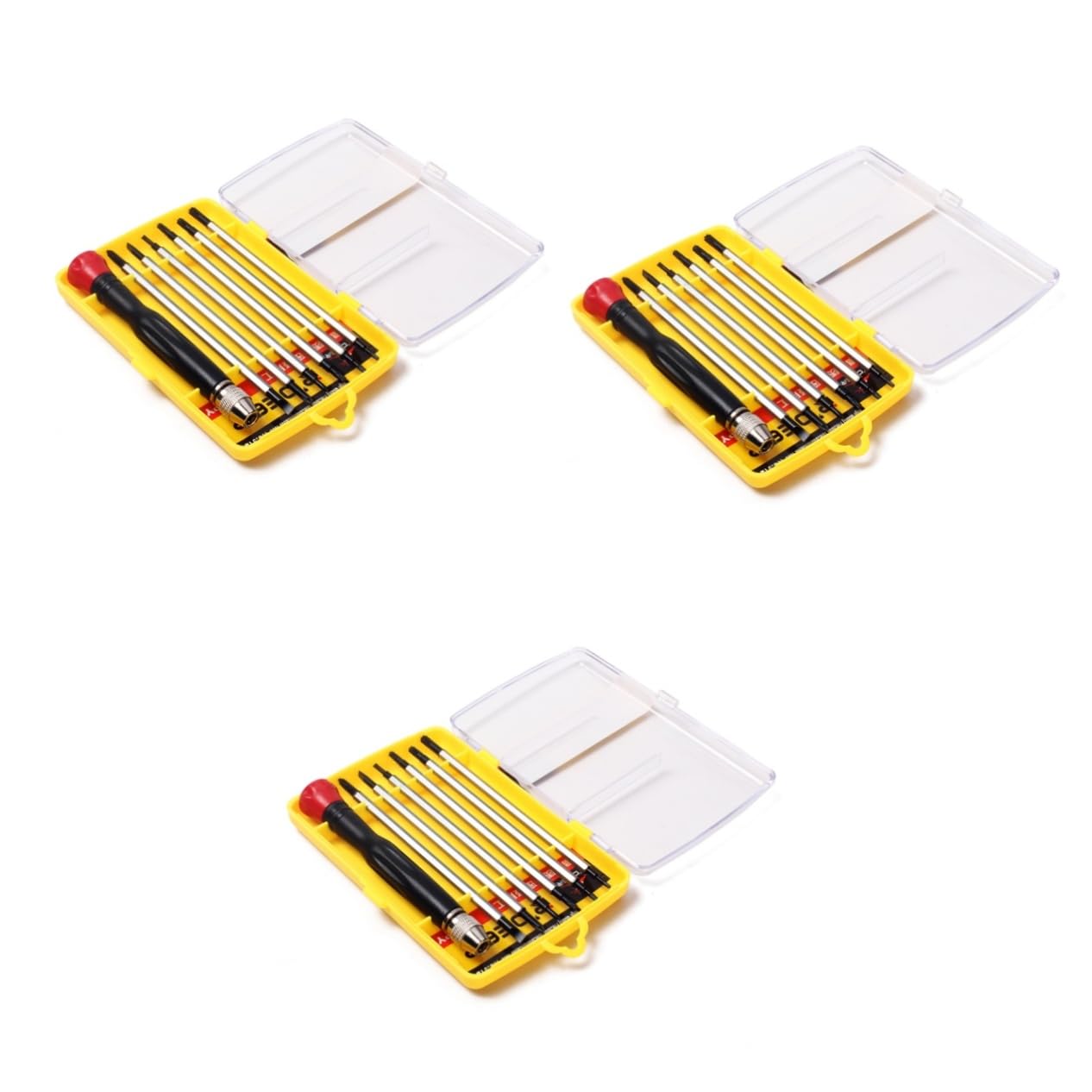 Gadpiparty 3piezas Destornilladores De Precisión Herramienta Multifuncional Para Reparación De Relojes Laptops y Electrónica Mango Ergonómico y Alta Precisión