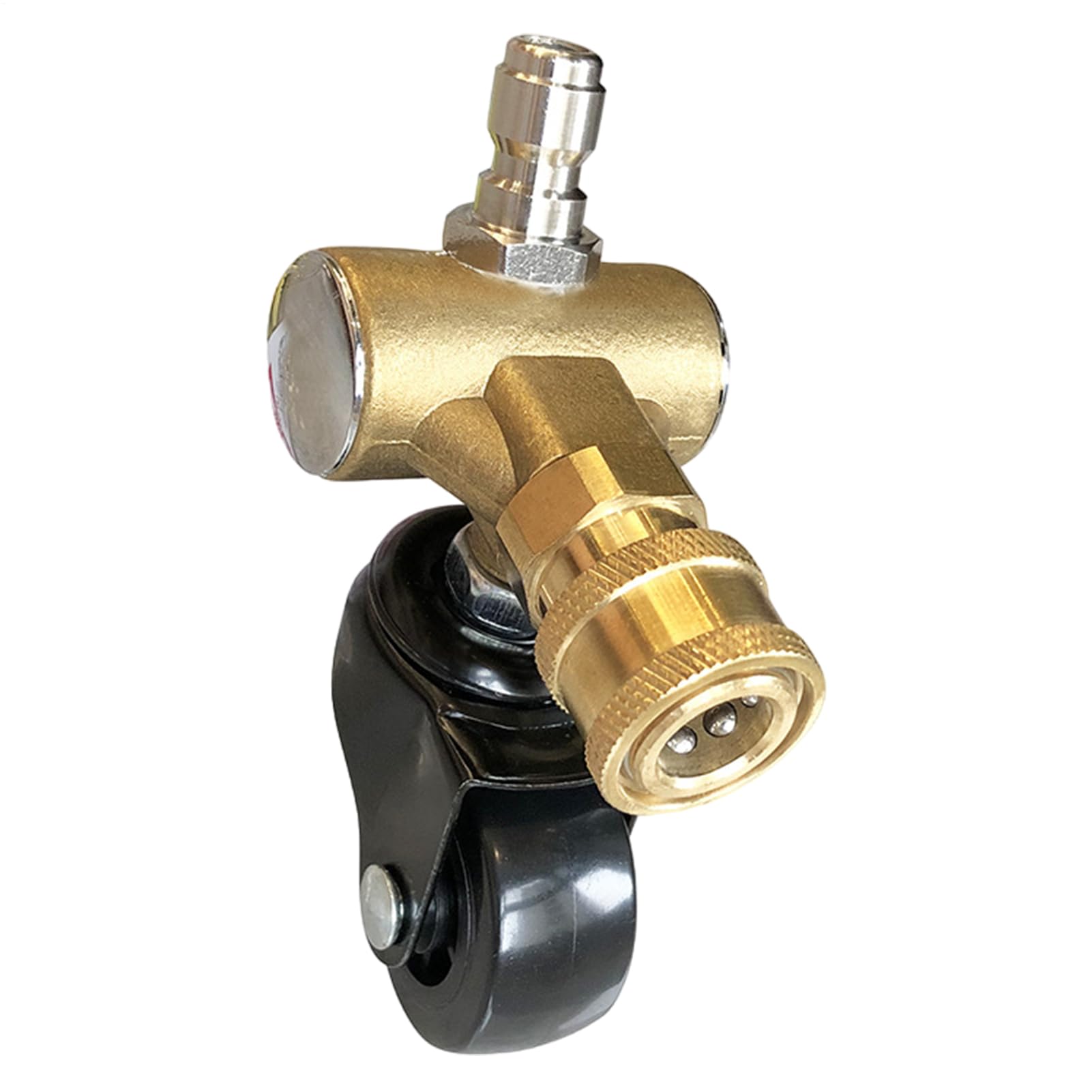 Roue nettoyeur haute pression 6.35 mm pour laver sans effort le dessous de châssis