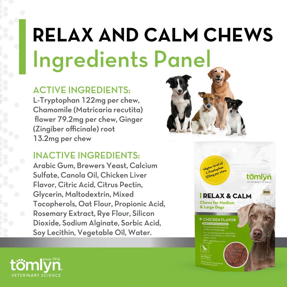 tomlyn relax and calm chews